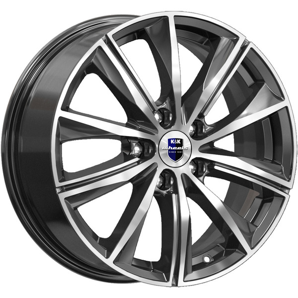 диски КиК АРНАР 7,0xR16 5x114,3 67,1 38 алмаз_черный