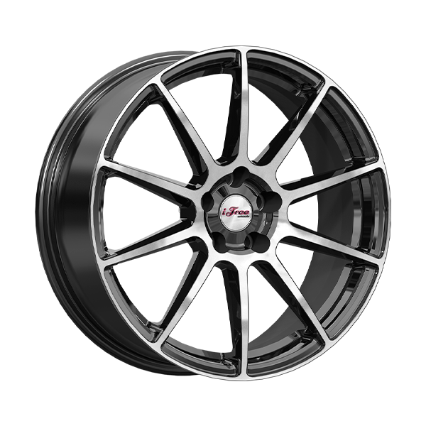 диски IFREE ВИНЗОР 7,0xR18 5x114,3 66,6 37 Блэк-Джек
