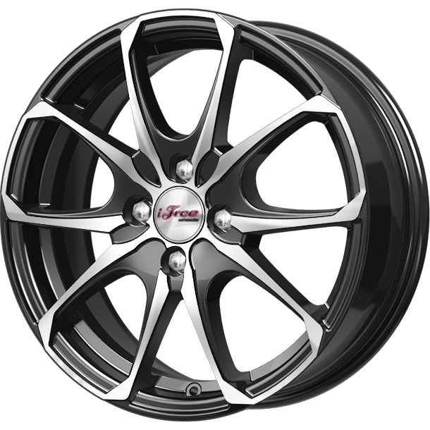 диски IFREE ТАКЕШИ 6,0xR16 4x100 67,1 40 Блэк-Джек