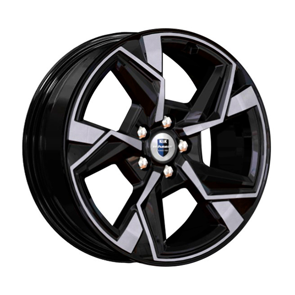 диски КиК КАЙАН 7,5xR18 5x114,3 67,1 45 алмаз_черный