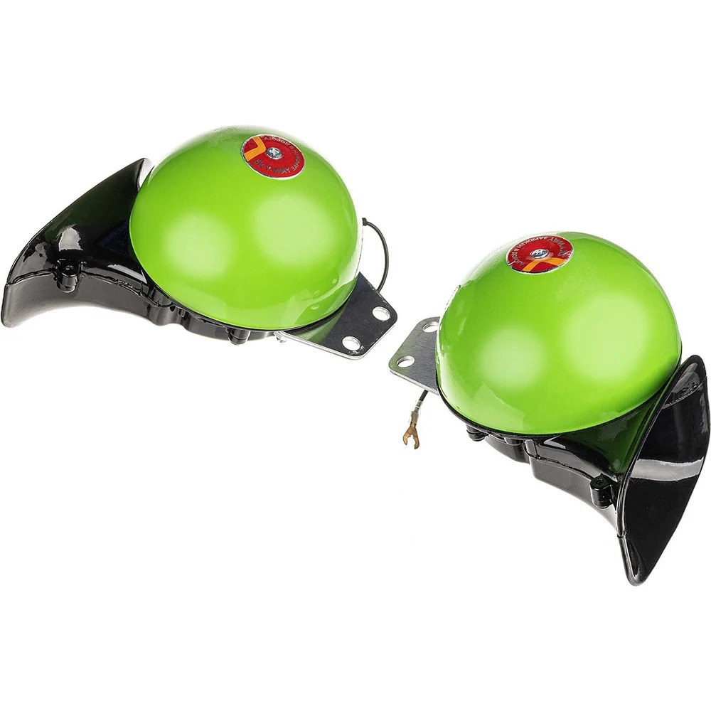 Сигнал звуковой улитка 12V SKYWAY d=115мм 110дБ 8А 060 MESHUBA HORN комп.2шт