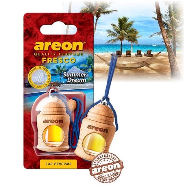 Ароматизатор  AREON Fresco Summer Dream Цветочный жидкий подвесной 8мл